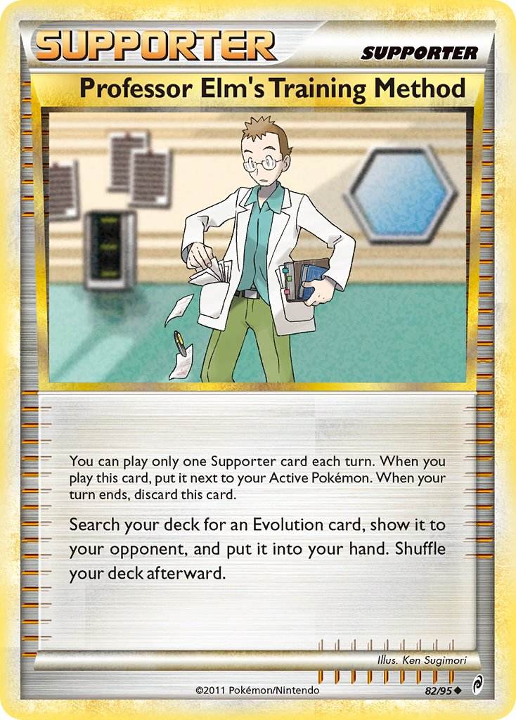 Professor Elm's Training Method 82/95 Reverse Uncommon - MissingNo.