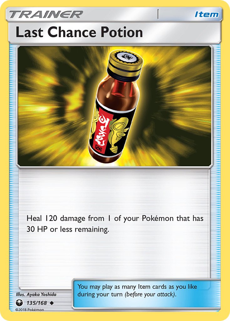 Last Chance Potion 135/168 Reverse Uncommon - MissingNo.