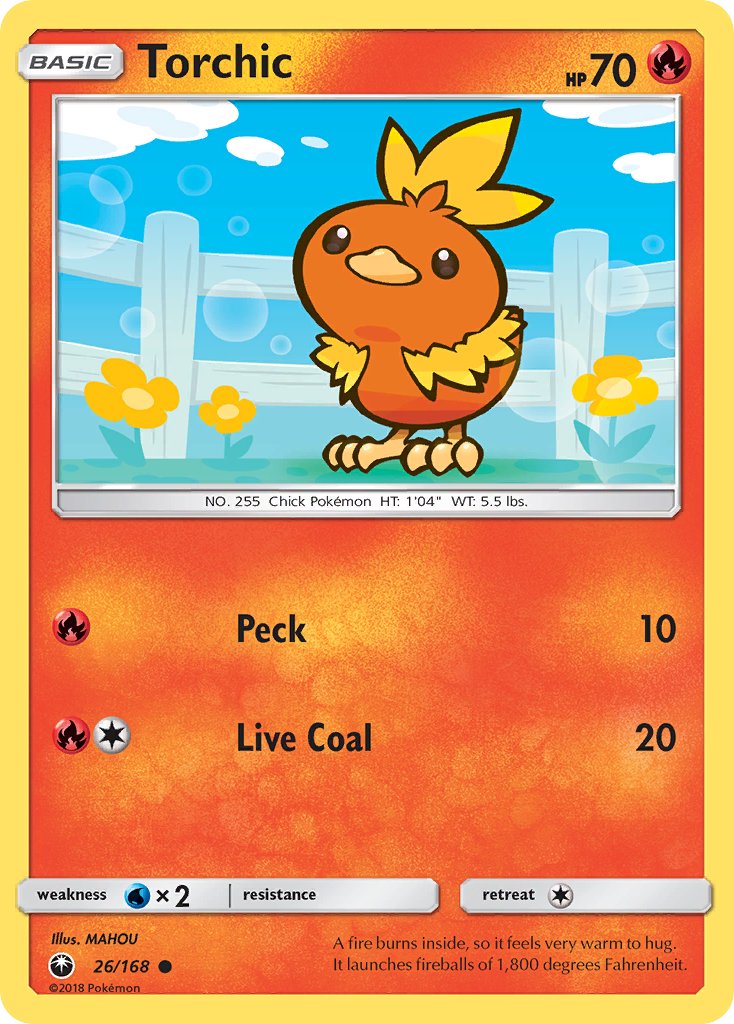 Torchic 26/168 Reverse Common - MissingNo.
