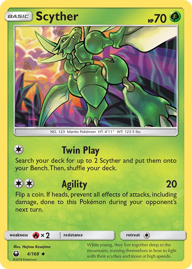 Scyther 4/168 Uncommon - MissingNo.
