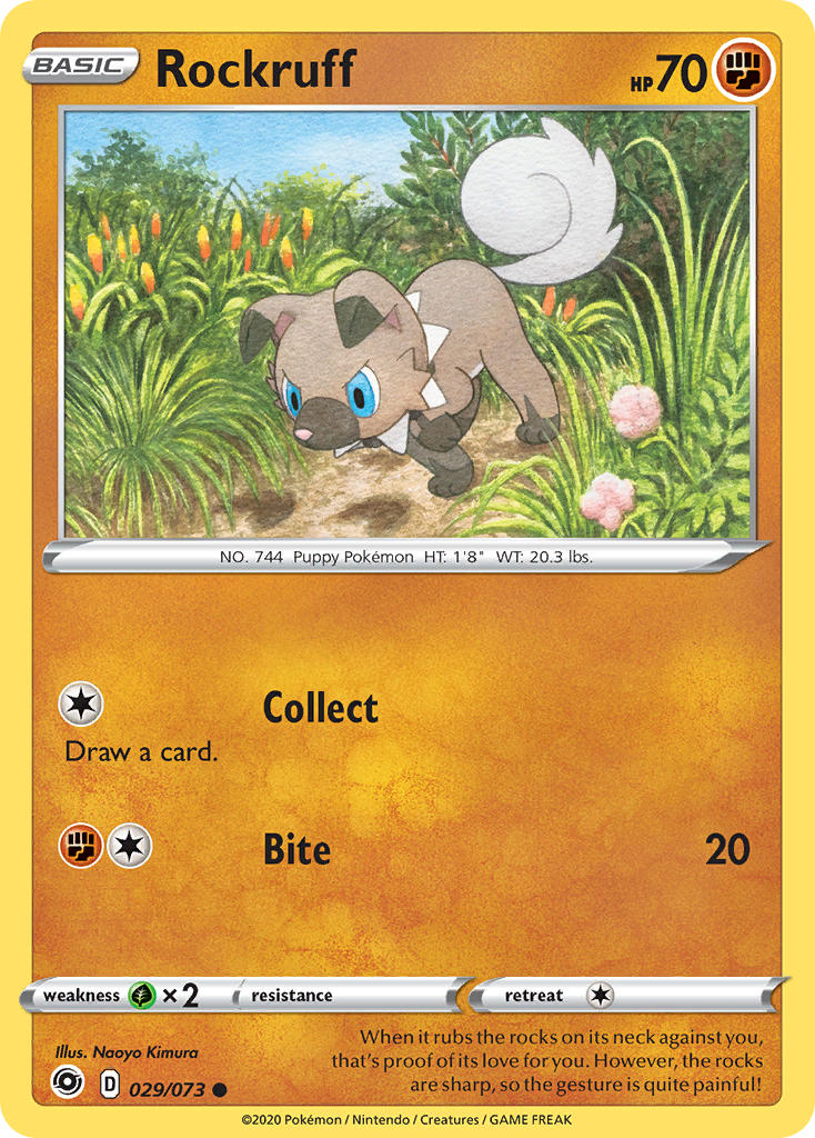 Rockruff 029/073 Reverse Common - MissingNo.