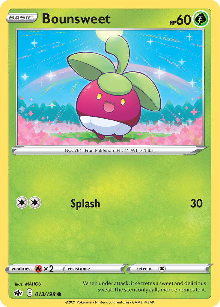 Bounsweet 13/198 Reverse Common