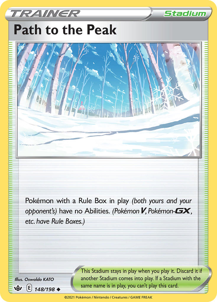 Path to the Peak 148/198 Non-Holo Play! Pokémon Stamp Prize Pack Series 1 & Prize Pack Series 2 Exclusive