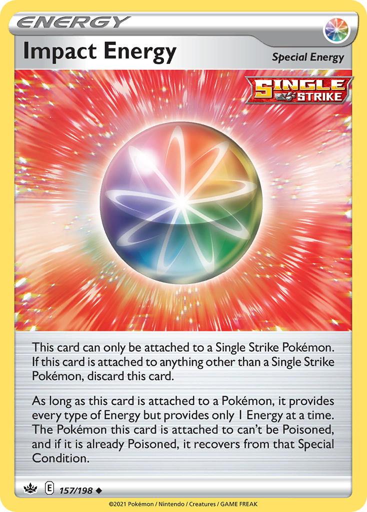 Impact Energy 157/198 Play! Pokémon Stamp Prize Pack Series 1 Exclusive