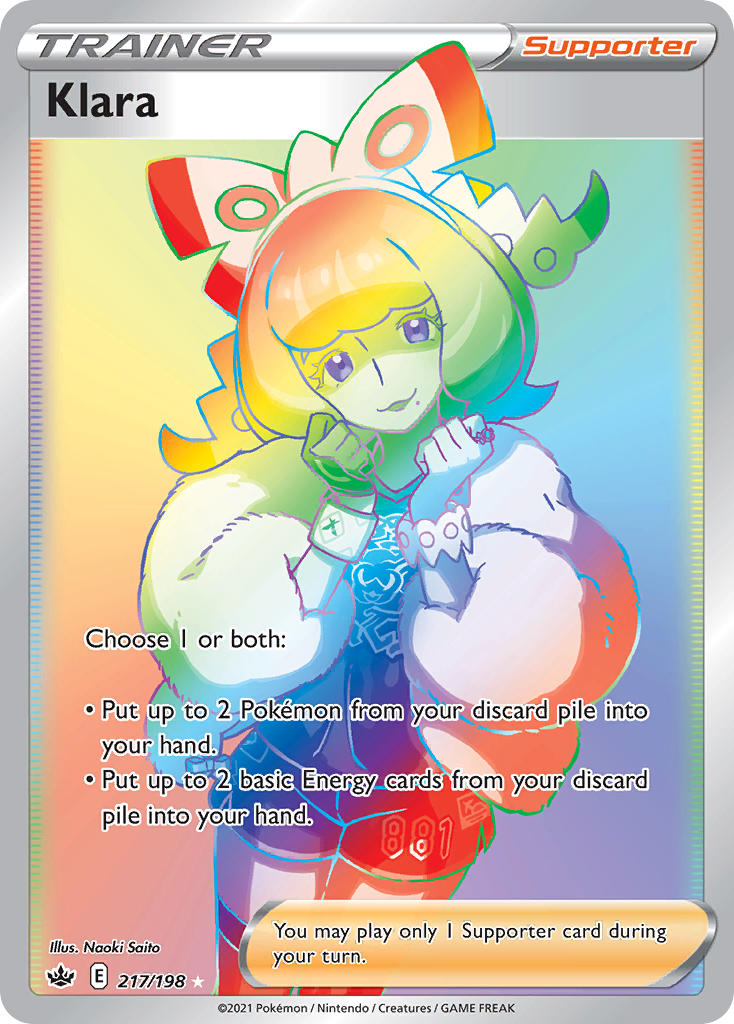 Klara 217/198 Rainbow Secret Rare
