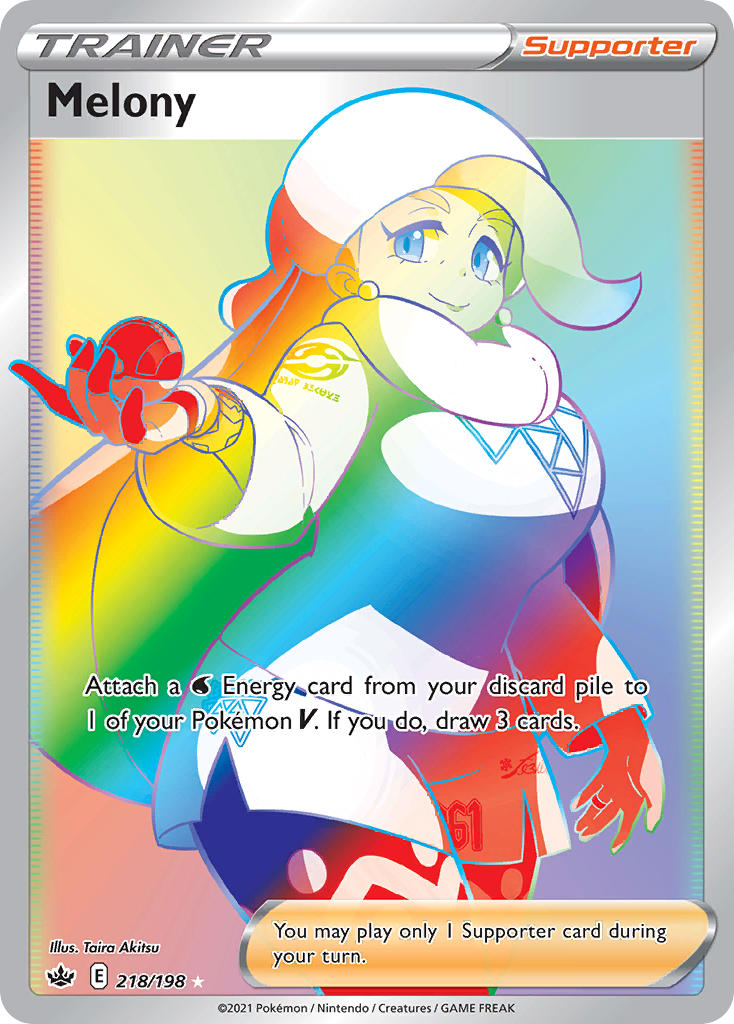 Melony 218/198 Rainbow Secret Rare