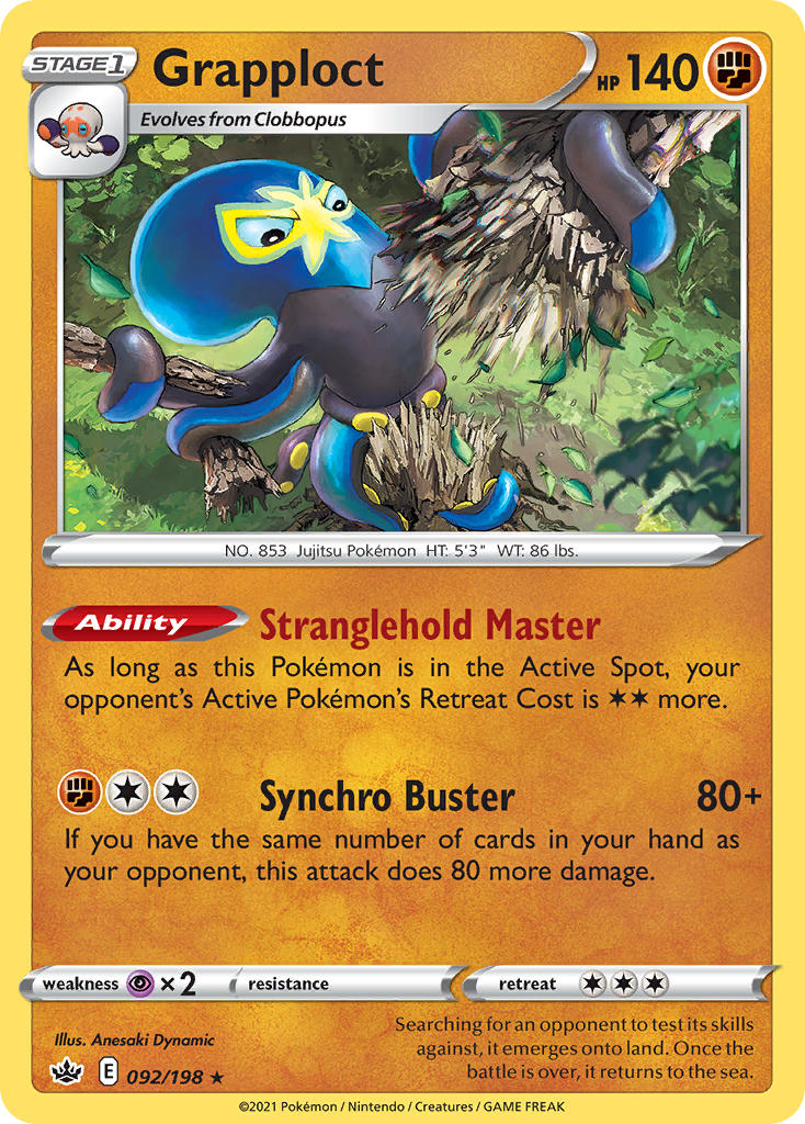 Grapploct 92/198 Holo Rare