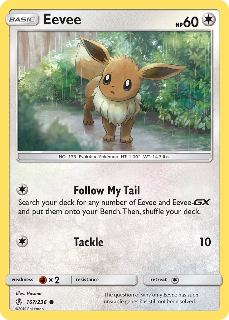 Eevee 167/236 Reverse Common - MissingNo.
