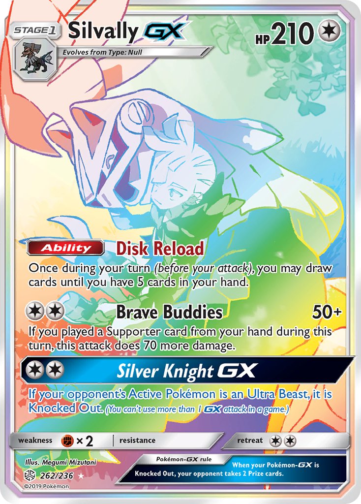 Silvally GX 262/236 Rainbow Secret Rare GX - MissingNo.
