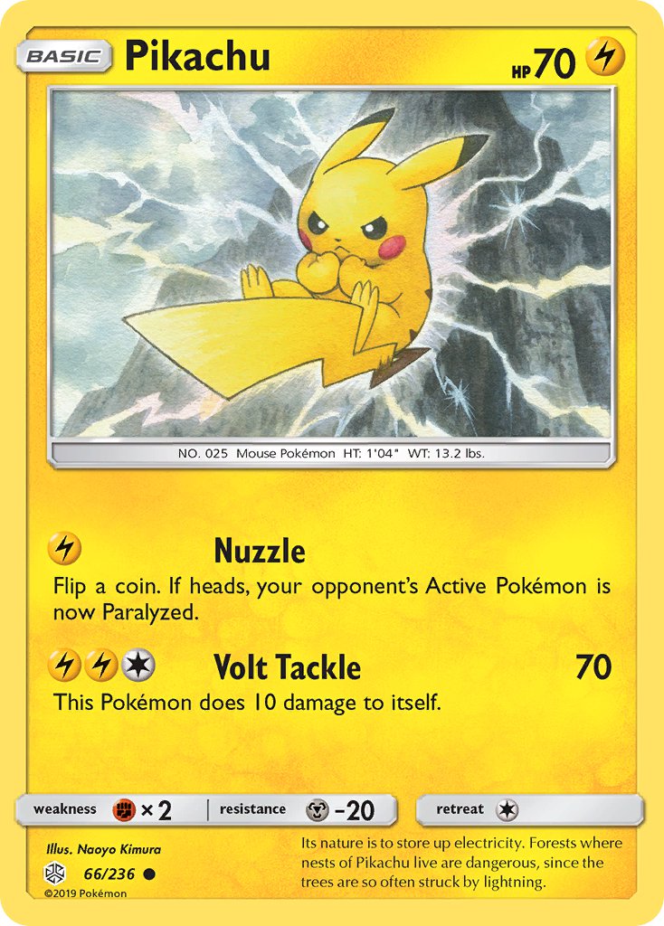 Pikachu 66/236 Reverse Common - MissingNo.