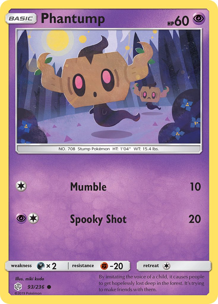 Phantump 93/236 Reverse Common - MissingNo.