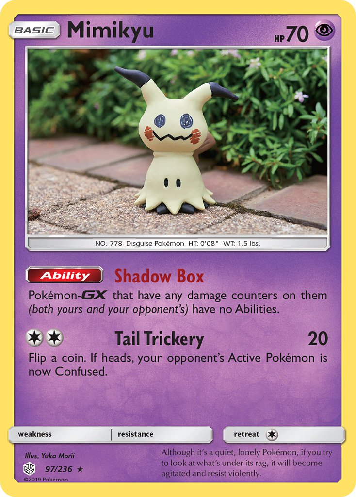 Mimikyu 97/236 Non-Holo Rare - MissingNo.