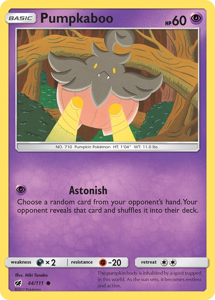 Pumpkaboo 44/111 Reverse Common - MissingNo.