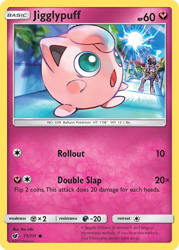 Jigglypuff 71/111 Build-A-Bear Workshop Stamp Promo - MissingNo.