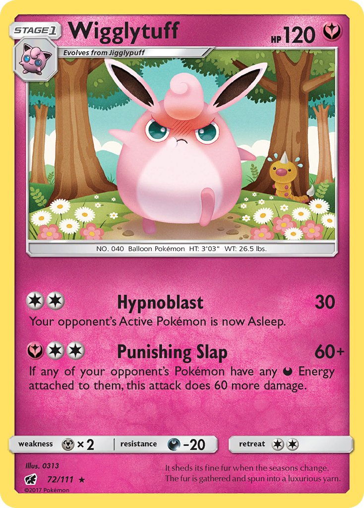Wigglytuff 72/111 Reverse Rare - MissingNo.