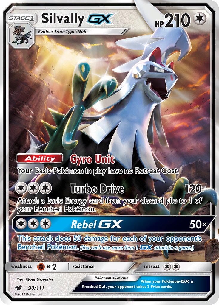 Silvally GX 90/111 Jumbo Silvally Box Exclusive - MissingNo.
