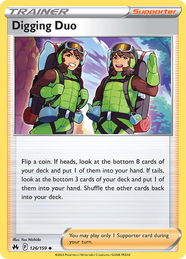 Digging Duo 126/159 Reverse Uncommon