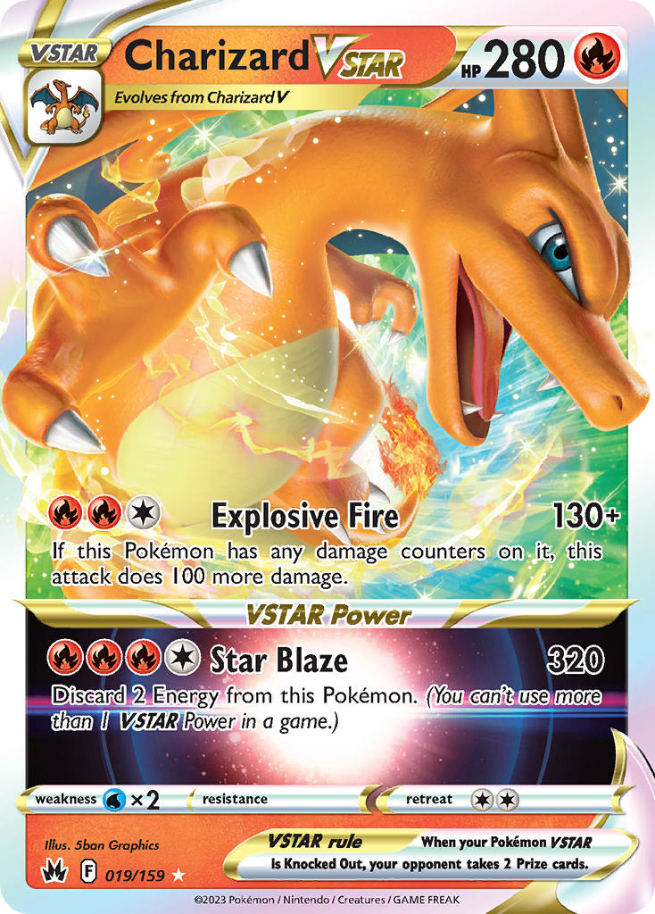 Charizard VSTAR 19/159 Holo Rare VSTAR