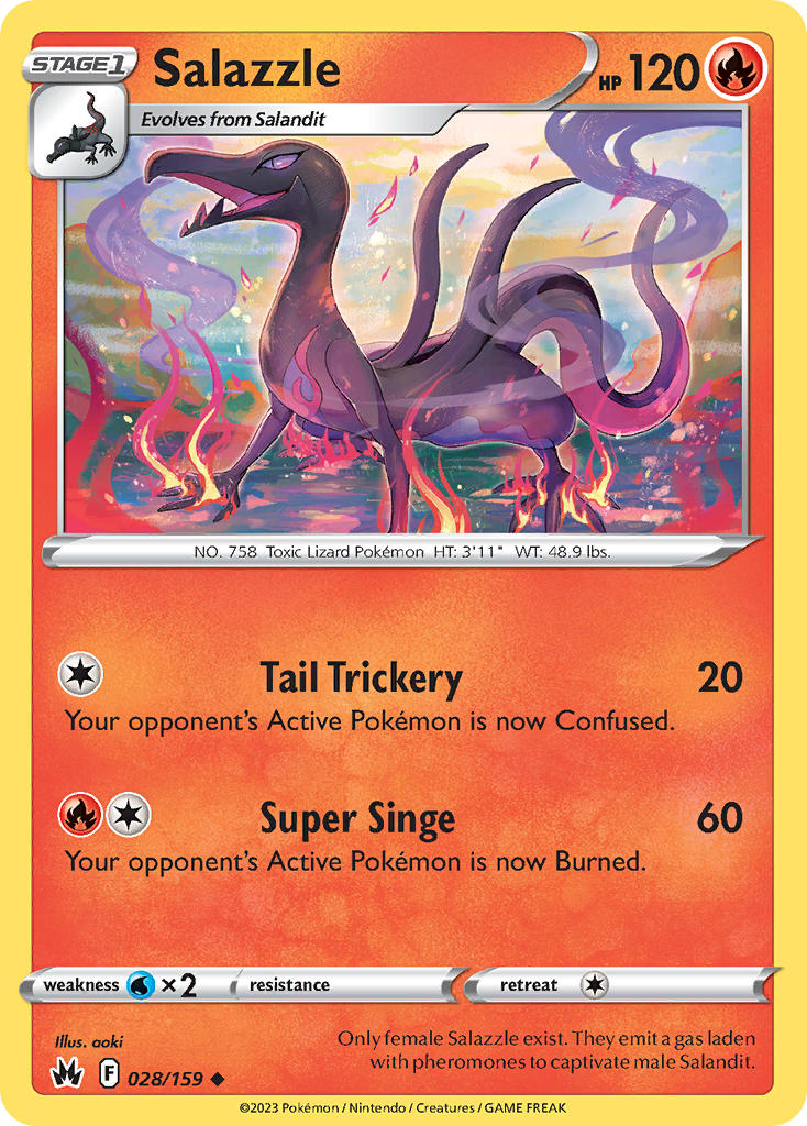 Salazzle 28/159 Uncommon