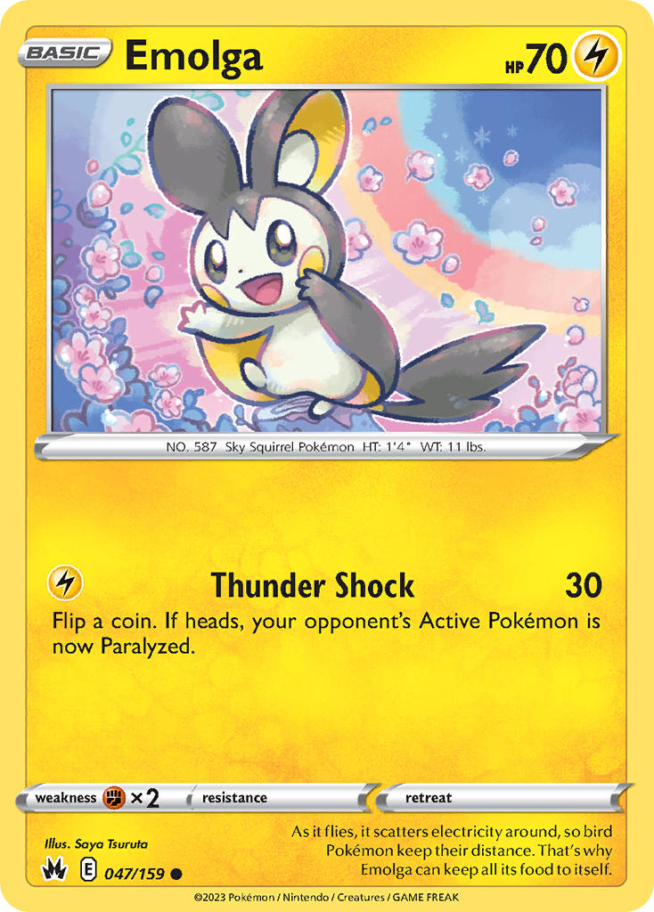 Emolga 47/159 Reverse Common