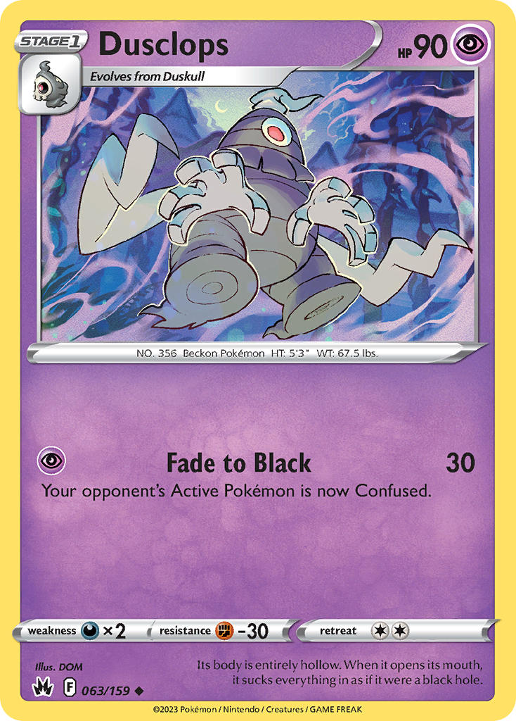 Dusclops 63/159 Uncommon