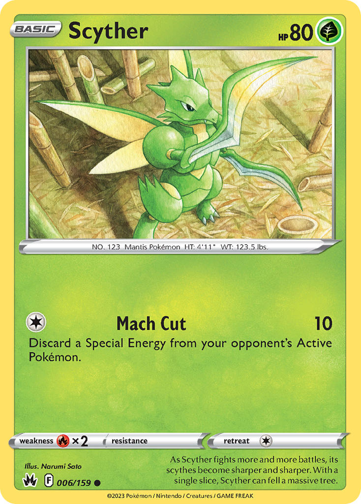 Scyther 6/159 Reverse Common