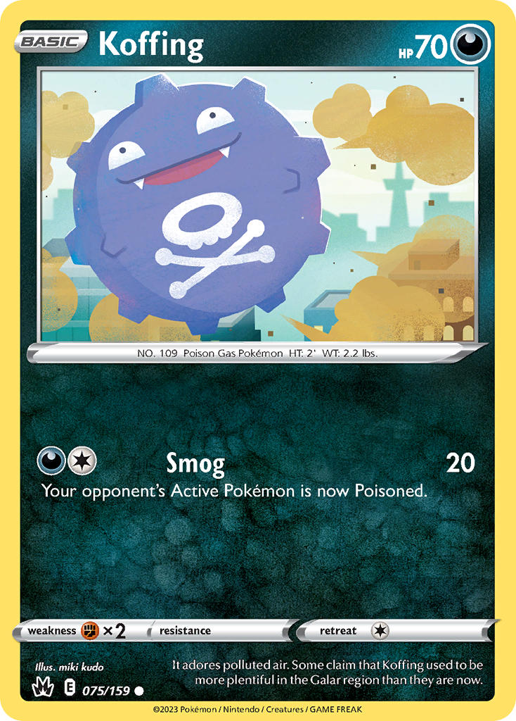Koffing 75/159 Reverse Common