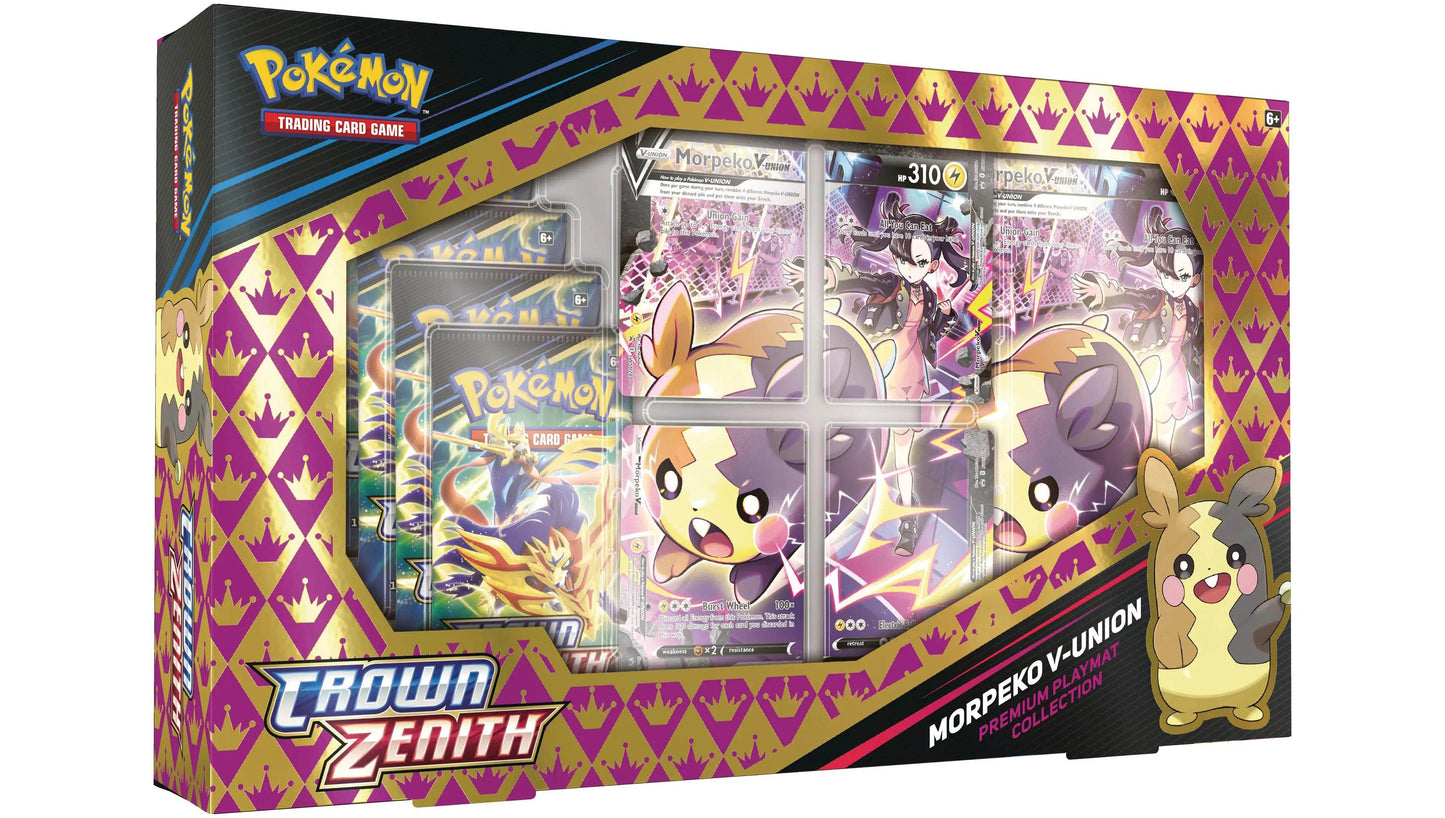 Crown Zenith Premium Playmat Collection Morpeko V-UNION - MissingNo.