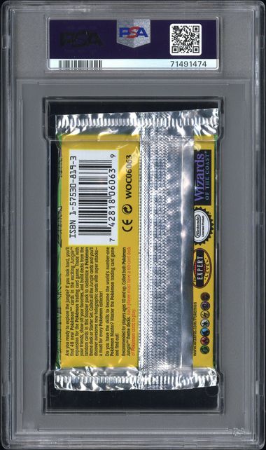 First Edition Jungle Booster Pack PSA 7 - MissingNo.