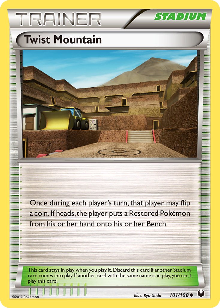 Twist Mountain 101/108 Reverse Uncommon - MissingNo.