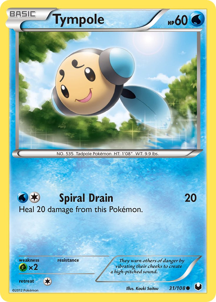 Tympole 31/108 Reverse Common - MissingNo.