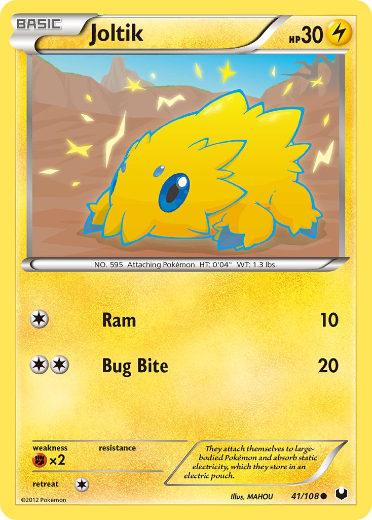 Joltik 41/108 Common - MissingNo.