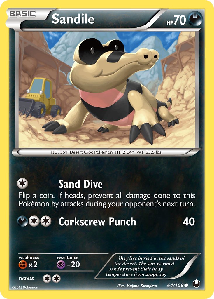 Sandile 64/108 Reverse Common - MissingNo.