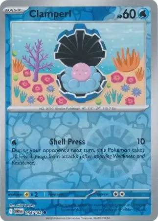Clamperl 54/182 Reverse Common - MissingNo.