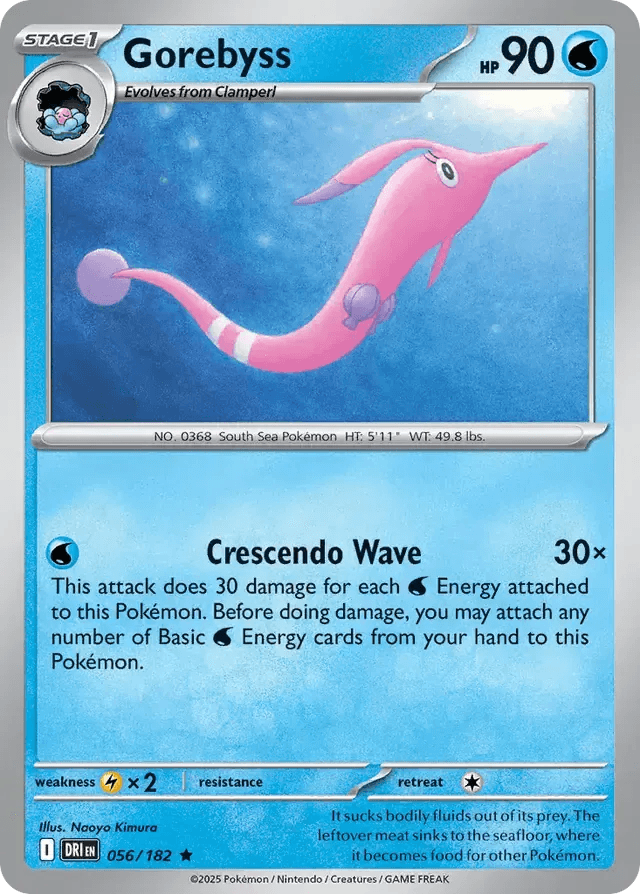 Gorebyss 56/182 Holo Rare - MissingNo.