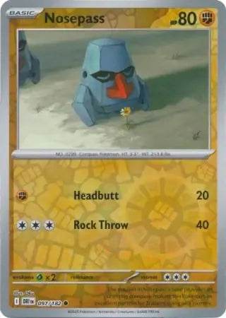 Nosepass 97/182 Reverse Common - MissingNo.