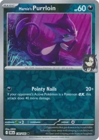 Marnie's Purrloin 130/182 Reverse Common - MissingNo.