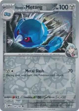 Steven's Metang 144/182 Reverse Uncommon - MissingNo.