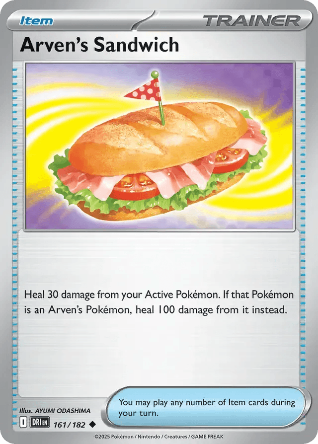 Arven's Sandwich 161/182 Uncommon - MissingNo.