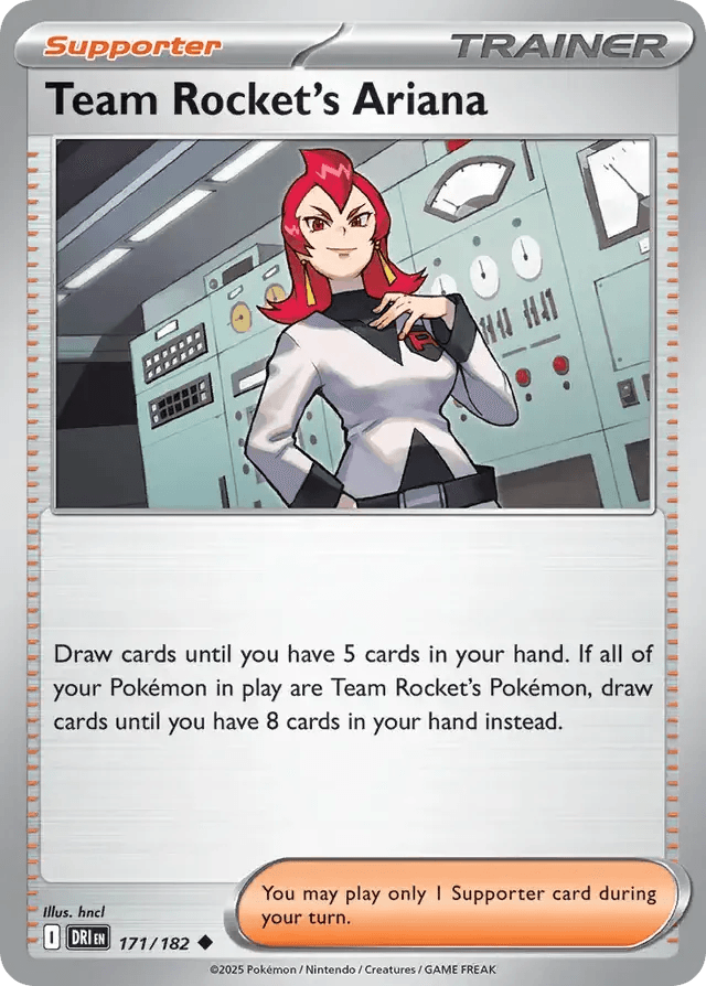 Team Rocket's Ariana 171/182 Uncommon - MissingNo.