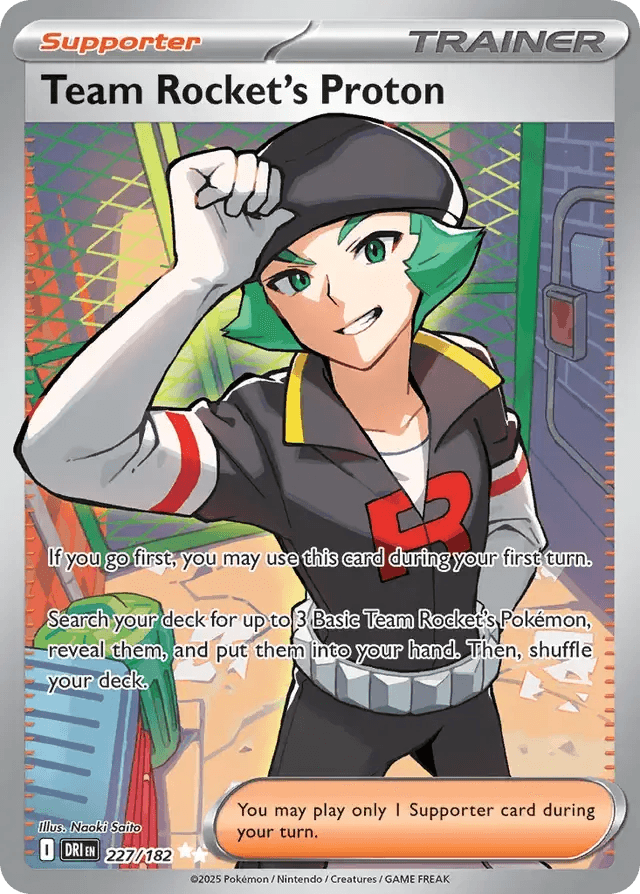 Team Rocket's Proton 227/182 Ultra Rare - MissingNo.