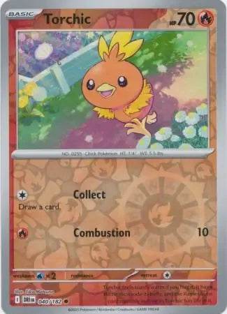 Torchic 40/182 Reverse Common - MissingNo.