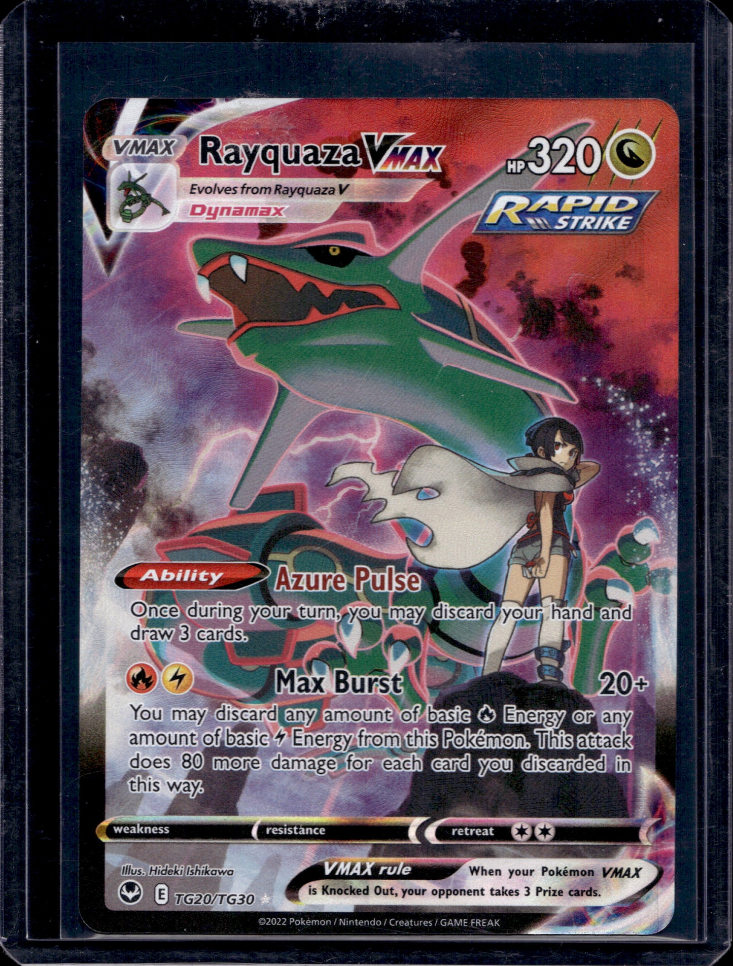 Rayquaza VMAX TG20/TG30 Holo Rare VMAX - MissingNo.