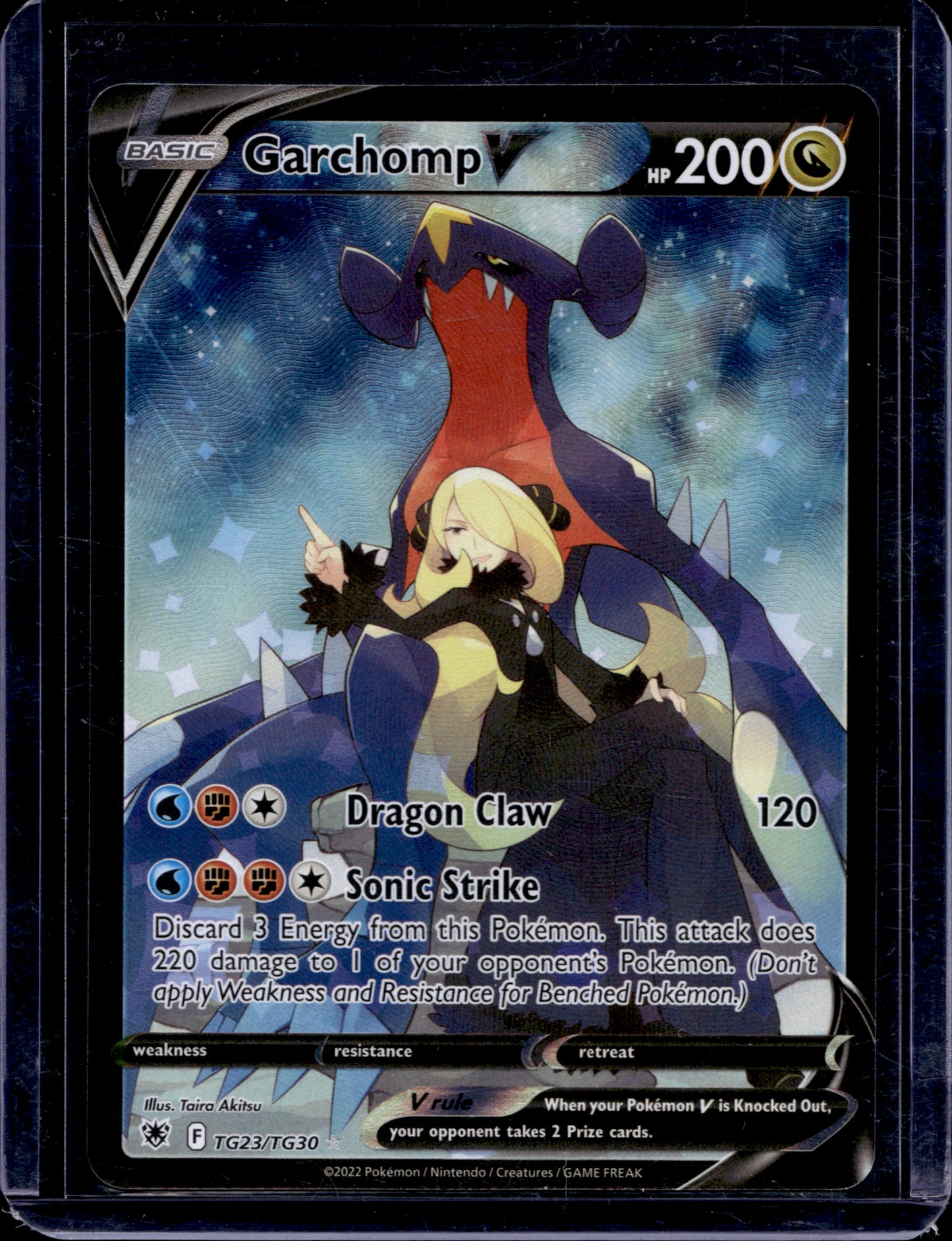 Garchomp V TG23/TG30 Holo Rare V - MissingNo.