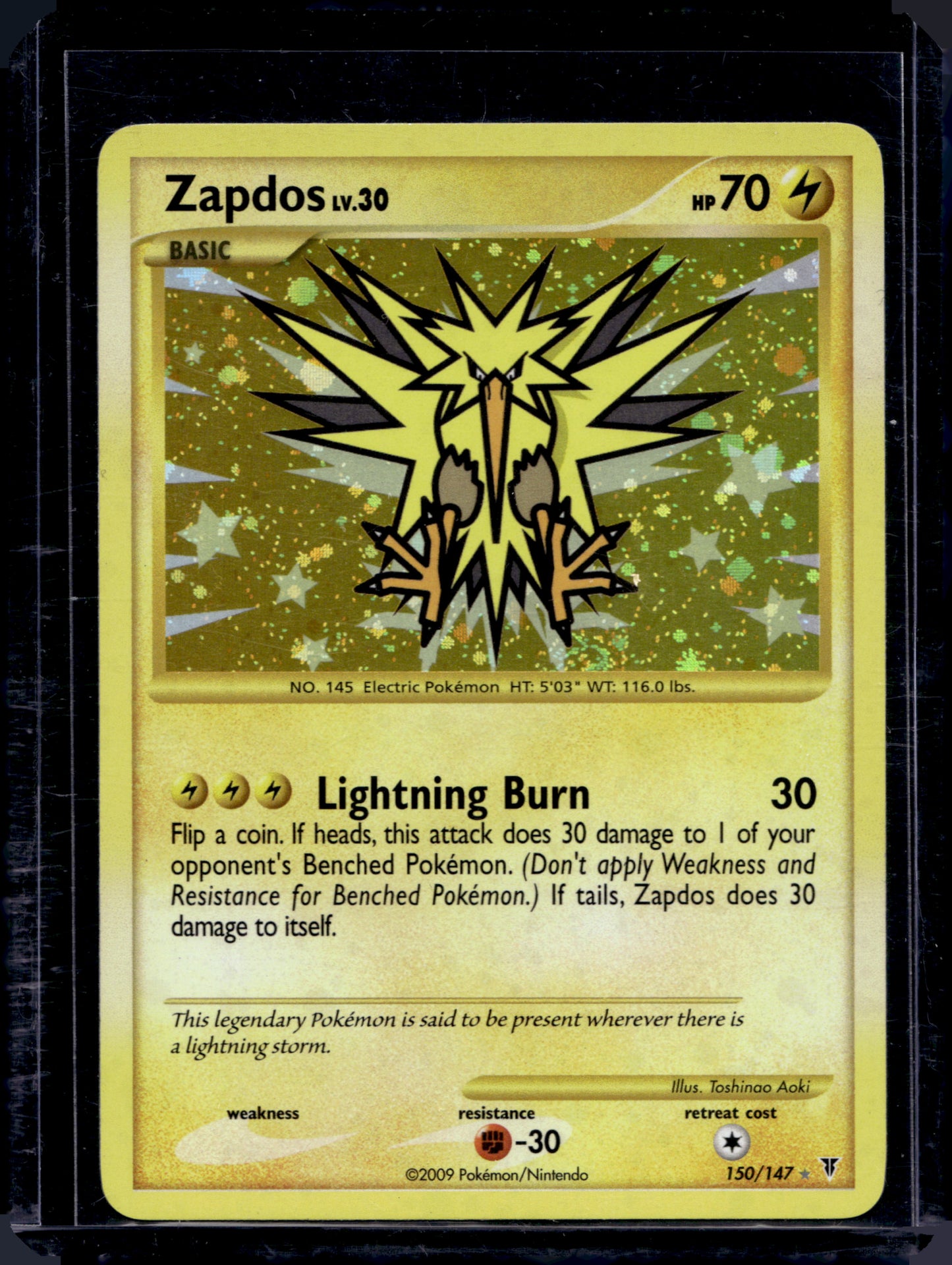 Zapdos 150/147 Holo Secret Rare - MissingNo.
