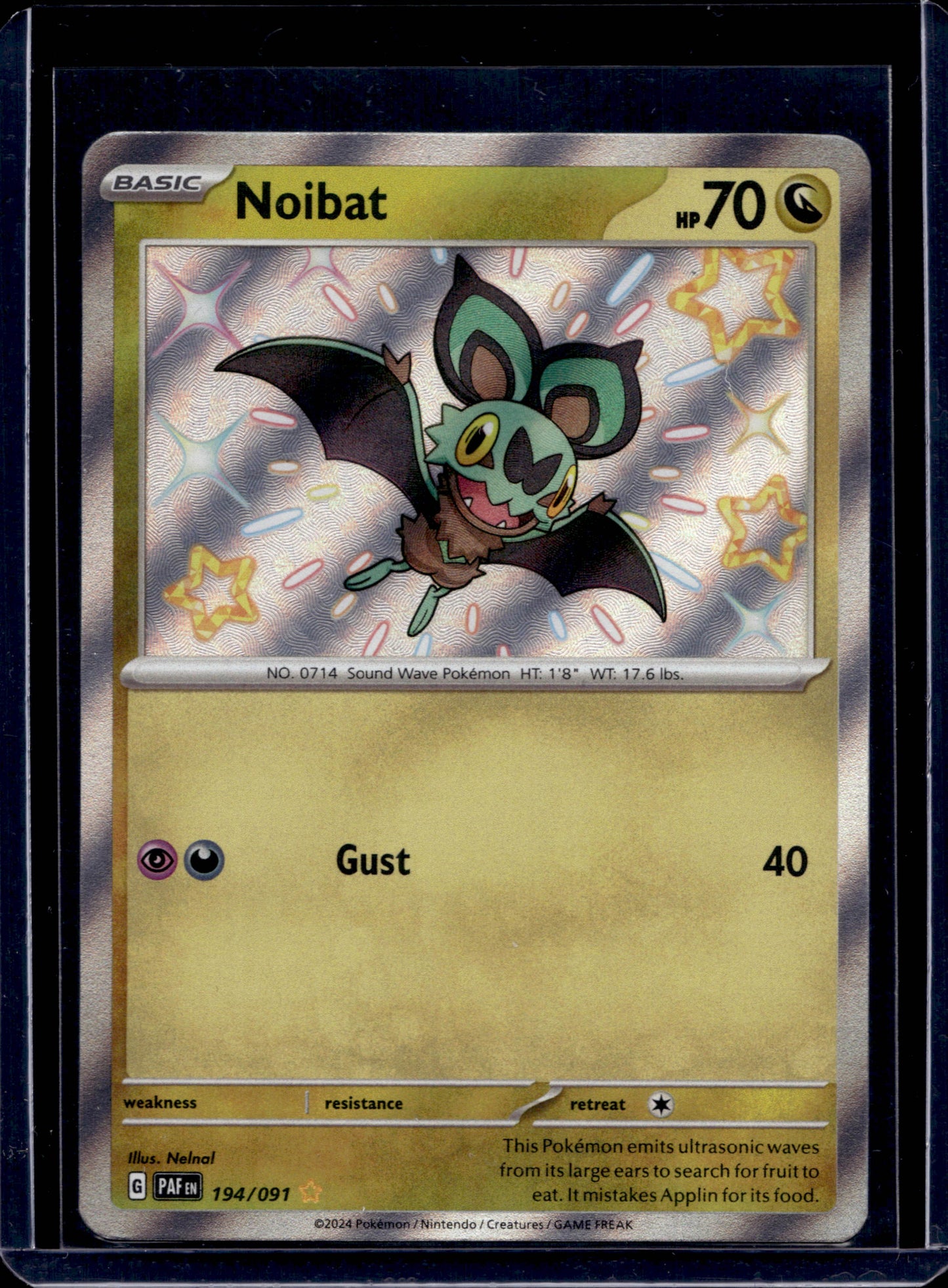 Noibat 194/91 Shiny Rare - MissingNo.