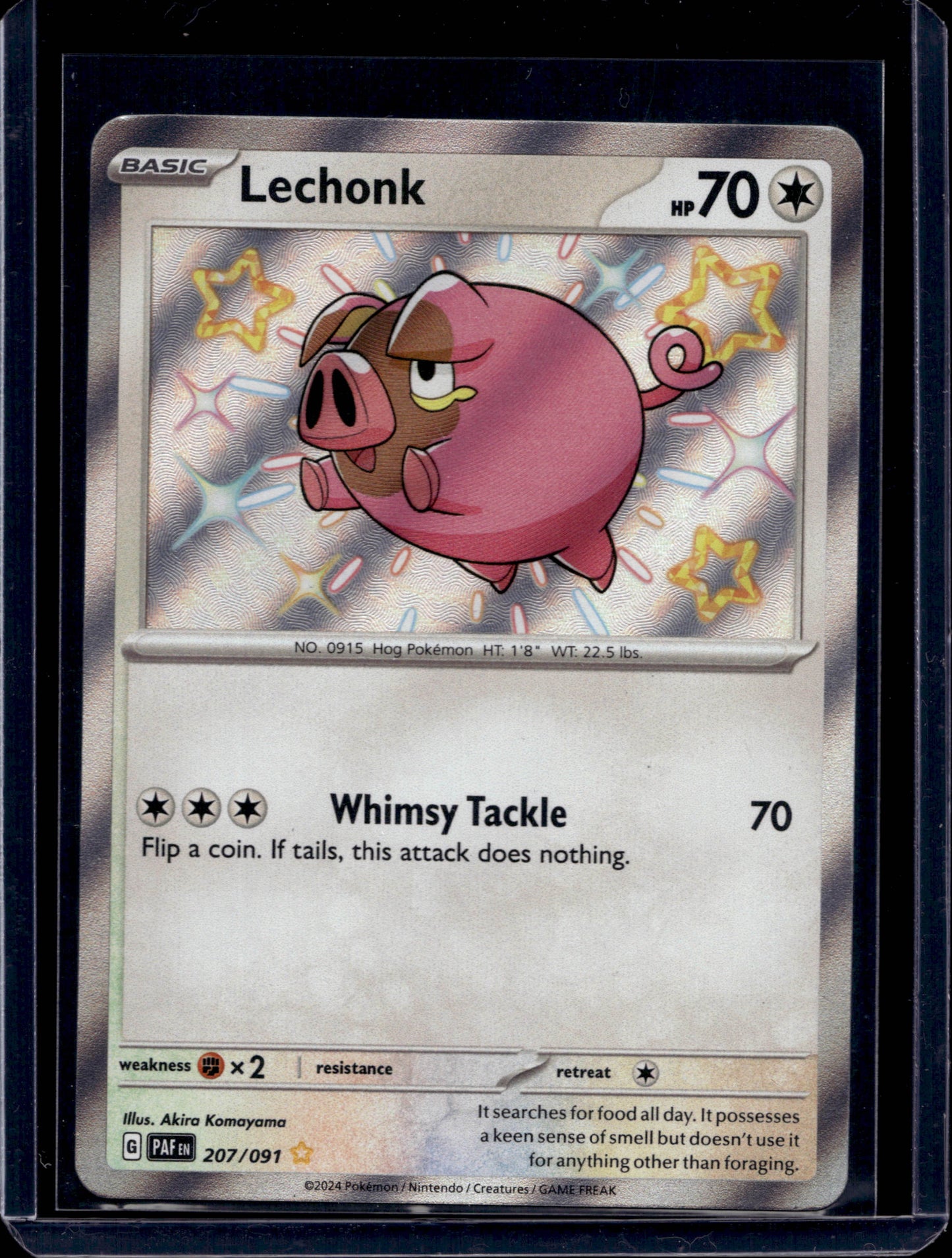 Lechonk 207/91 Shiny Rare - MissingNo.