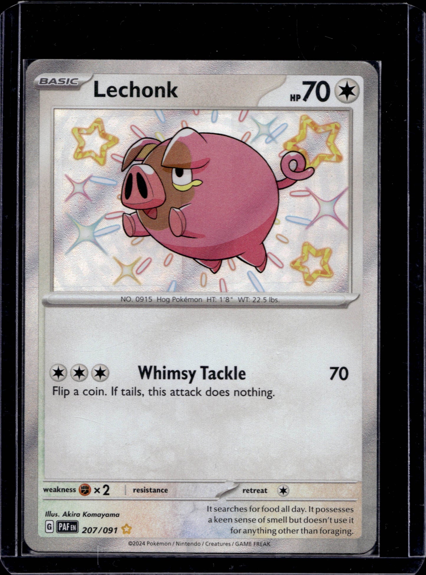 Lechonk 207/91 Shiny Rare - MissingNo.