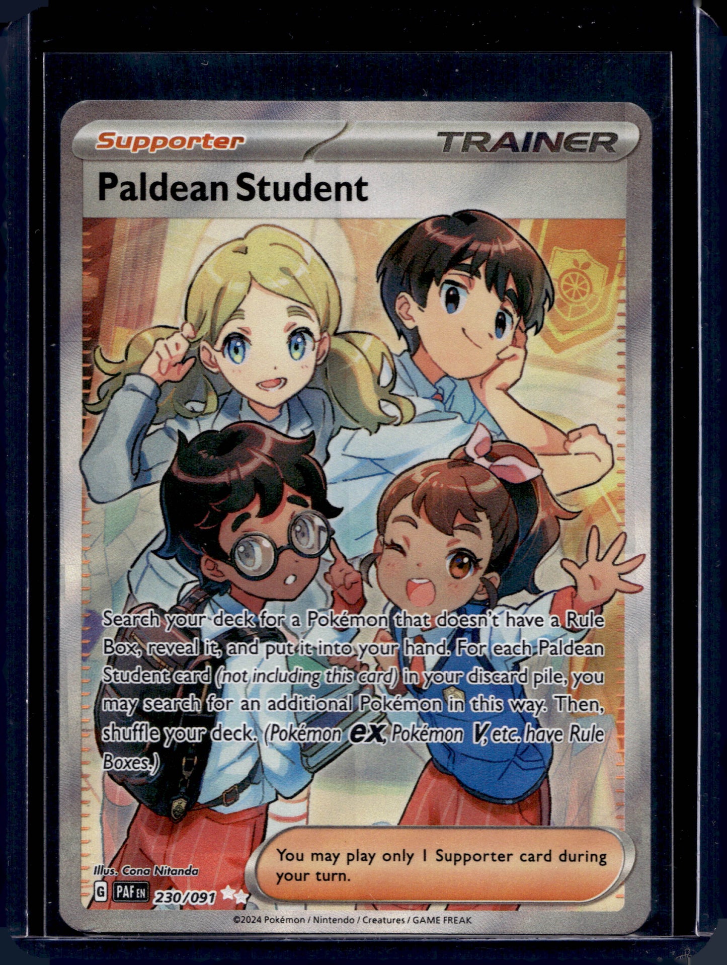 Paldean Student 230/91 Ultra Rare - MissingNo.