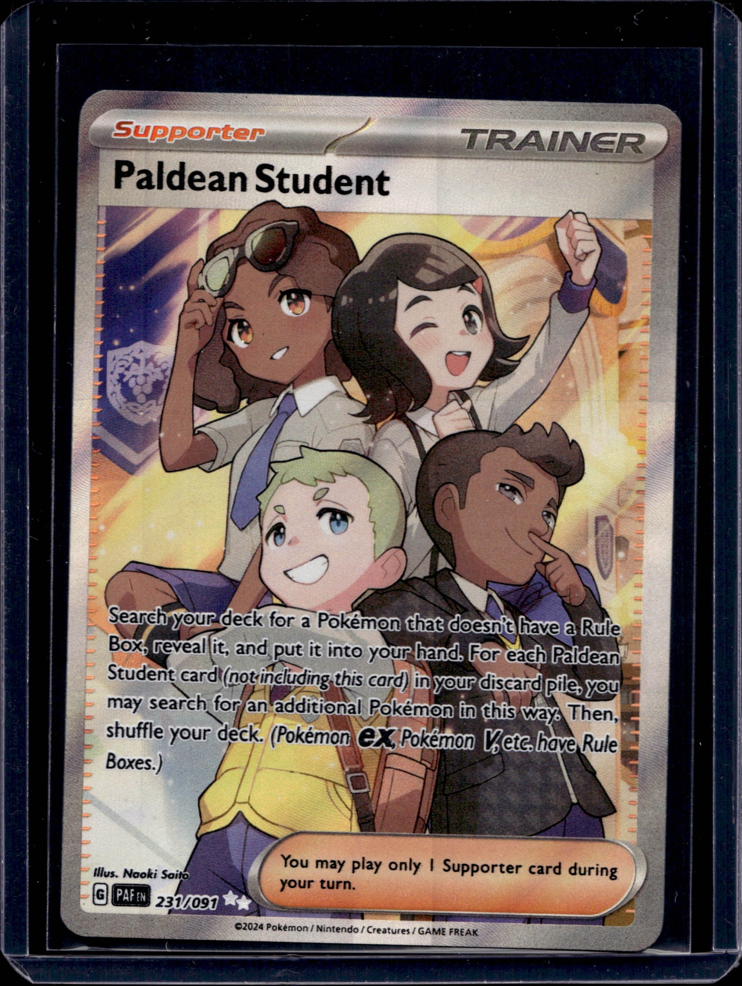 Paldean Student 231/91 Ultra Rare - MissingNo.